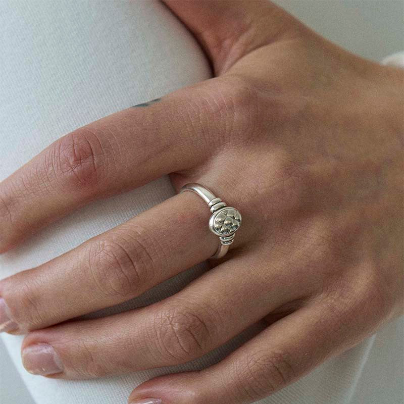 K18 ベイ パール リング ツイン / 18K bay pearl ring twin