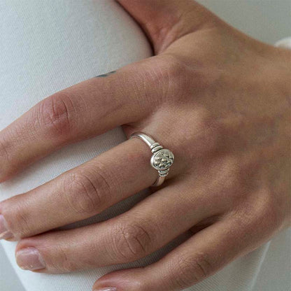 oval cushion ring