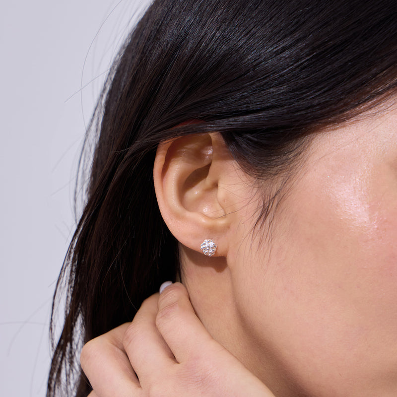 Sultana bead earring