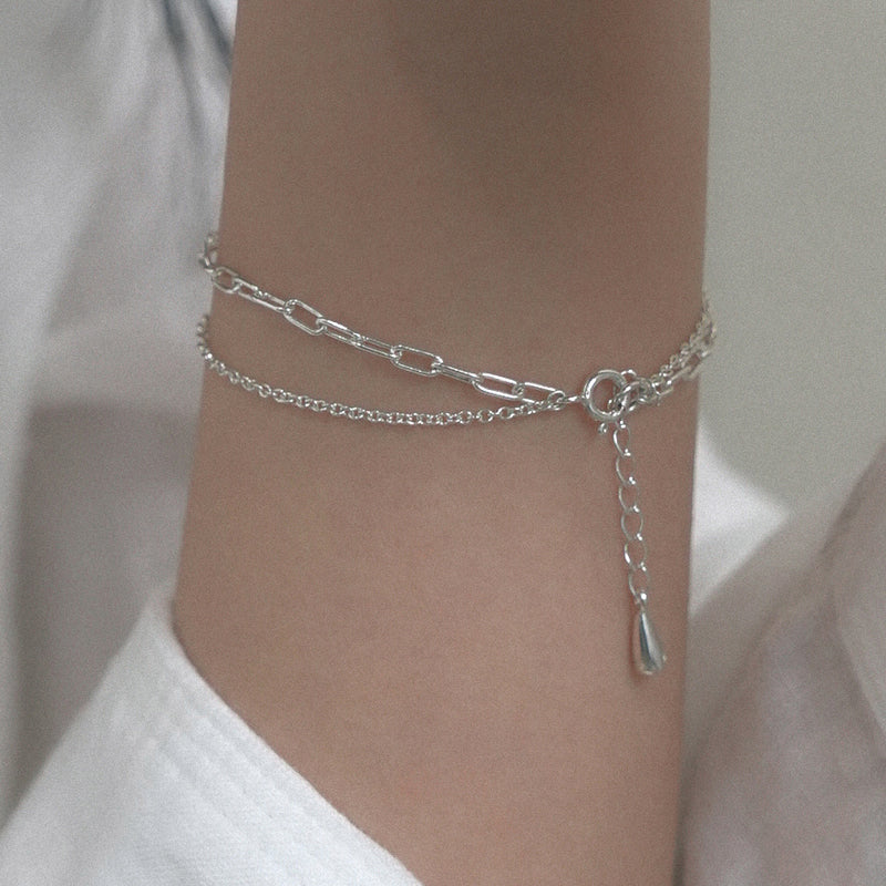 double chain bracelet
