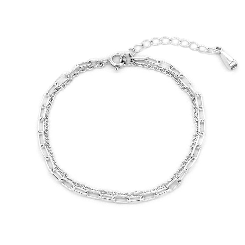 double chain bracelet