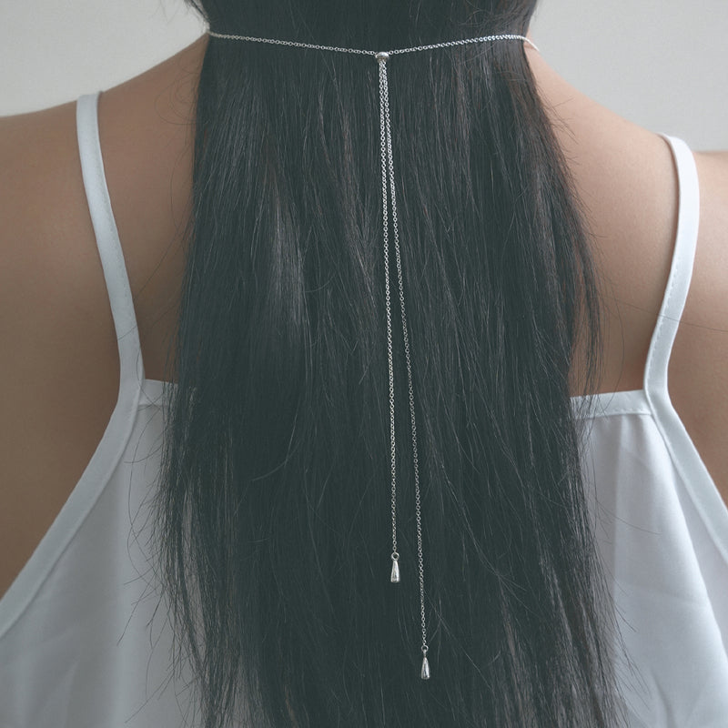 long bell drop necklace