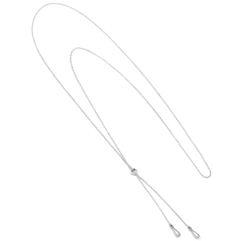 long bell drop necklace