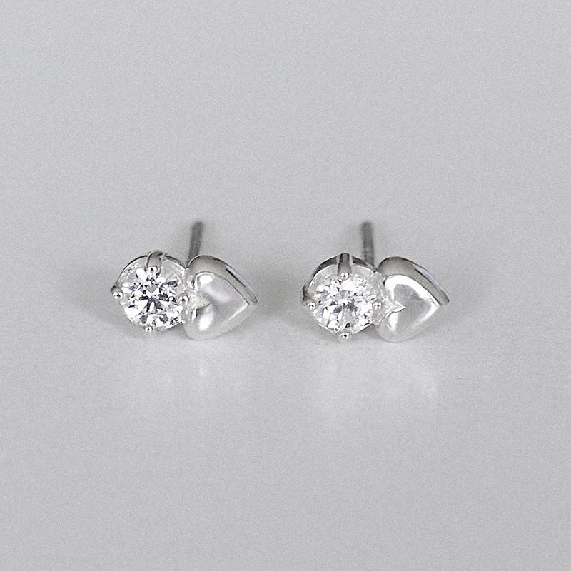 Glimmer Heart Earring