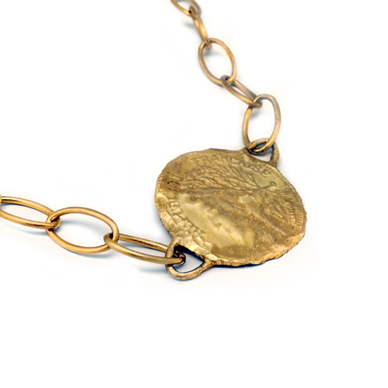 OLDCOIN ゴールド アンティーク ネックレス / OLDCOIN GOLD ANTIQUE NECKLACE