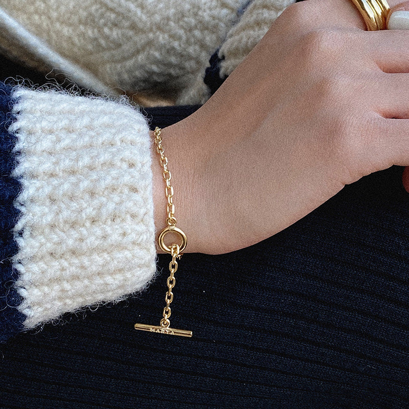 [amondz exclusive] Toggle bracelet