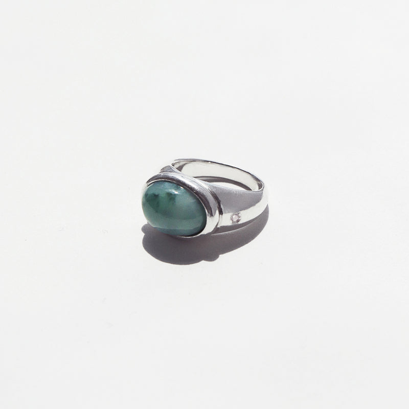 グランマ リング：翡翠 / grandma ring (jade)