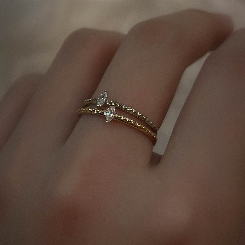 K14 ヴィンテージ マーキーズ リング / 14K VINTAGE MARQUISE RING