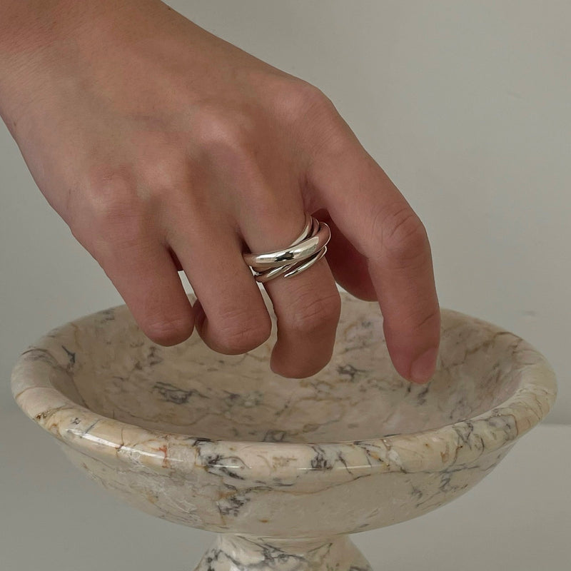 Bold twig ring Bold handmade ring