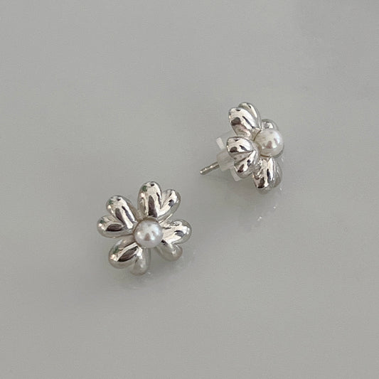 HEART CLOVER EARRING