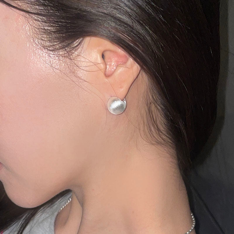 サンド テクスチャー ピアス / sand texture earring
