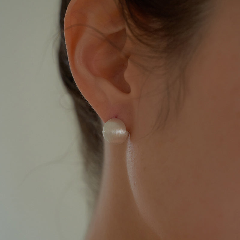 サンド テクスチャー ピアス / sand texture earring