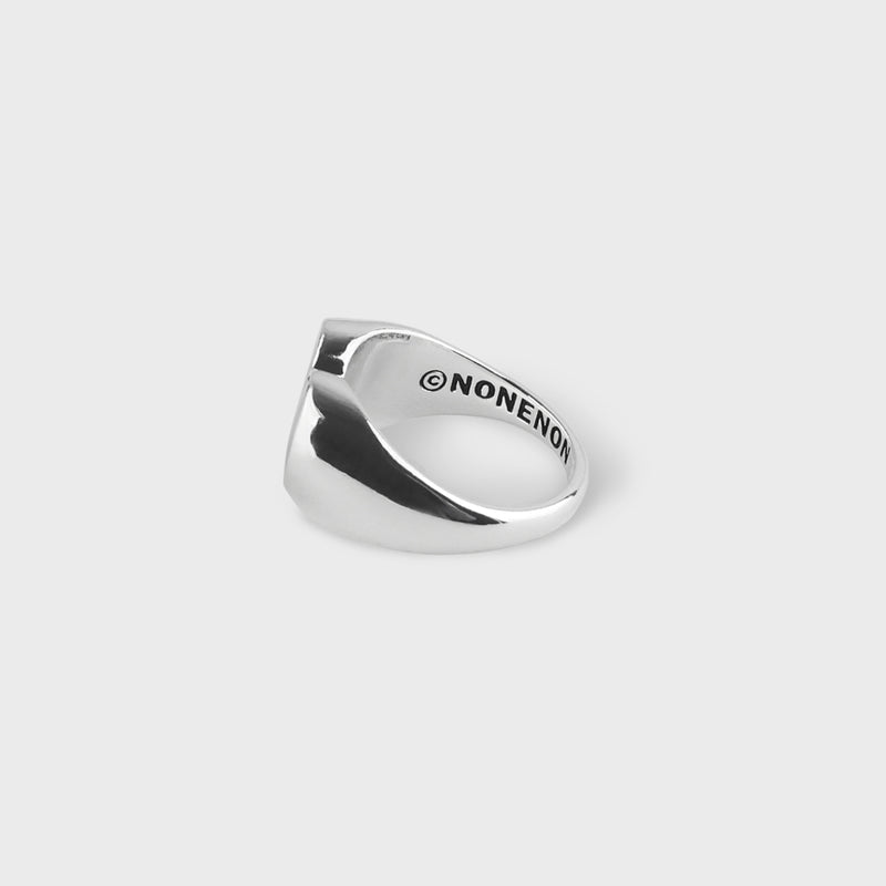 BLACK LOVE RING SILVER925