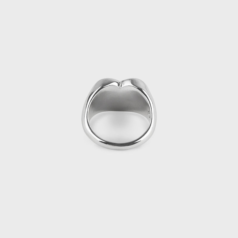 BLACK LOVE RING SILVER925