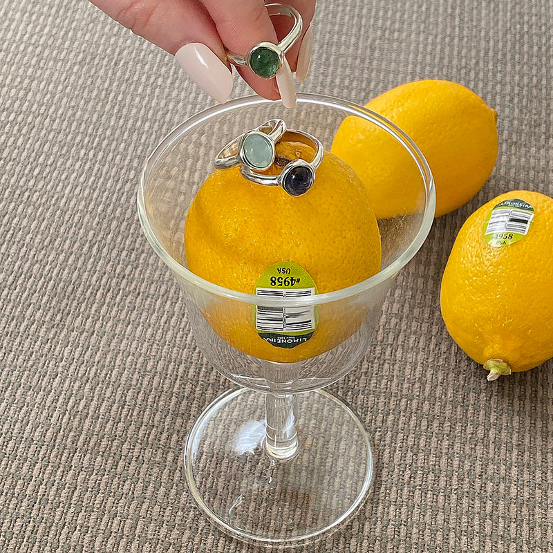 [amondz exclusive] Baby Gemstone Bean Ring