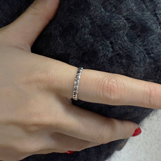 glass brick ring