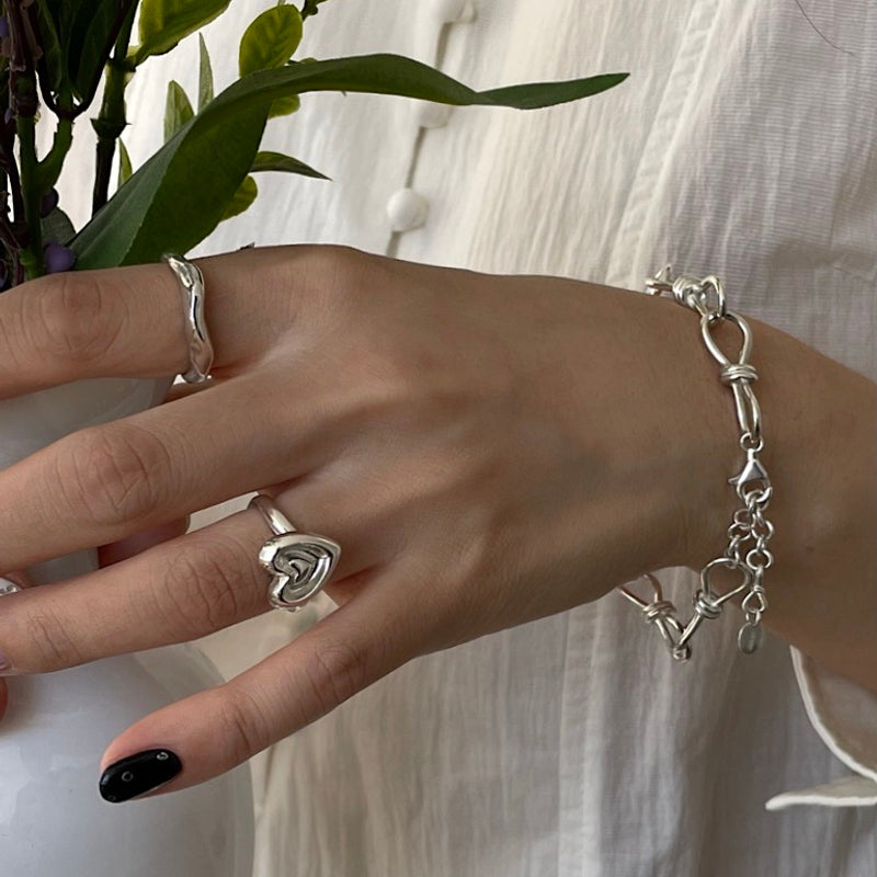 Romance heart ring