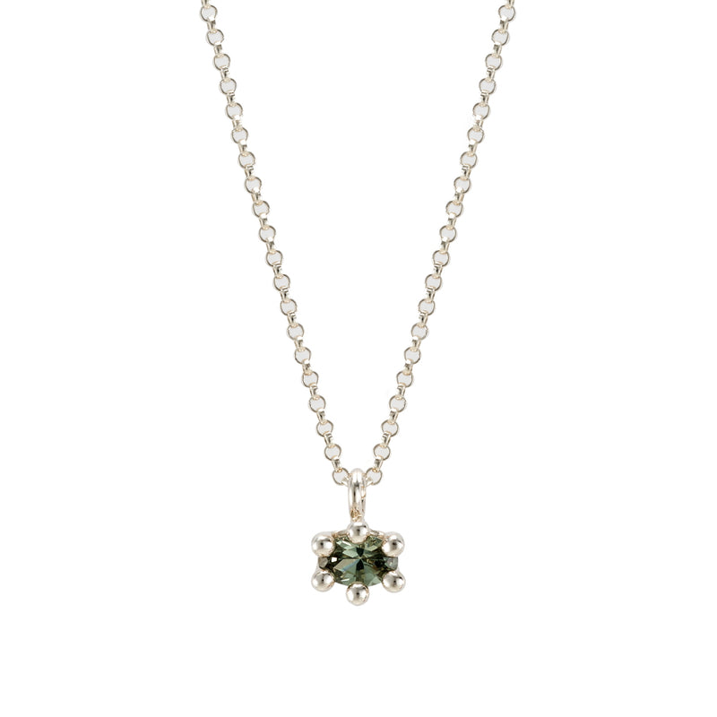 レース ネックレス：キュービック / lace necklace (cubic zircornia)