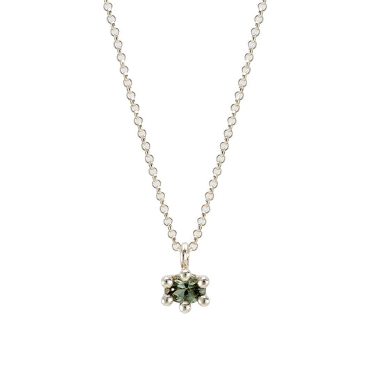 レース ネックレス：キュービック / lace necklace (cubic zircornia)