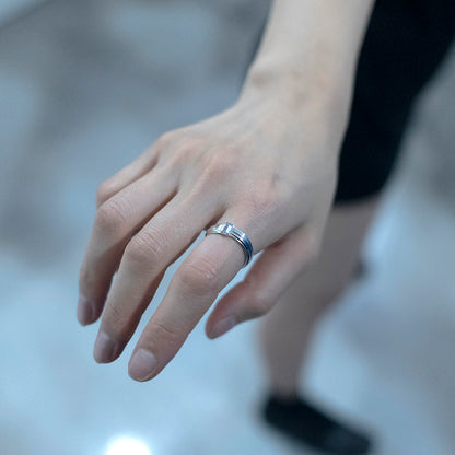 POTTERY PRONG RING