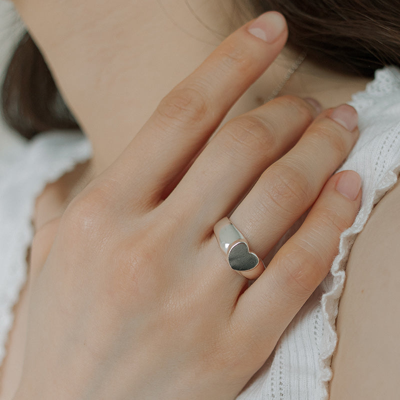 Grande heart ring