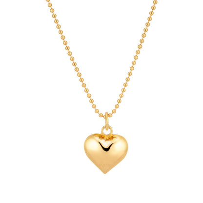 ヌーボ ハート ネックレス：ゴールド / NUVO HEART NECKLACE (GOLD)