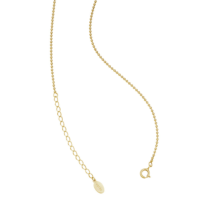 ヌーボ ハート ネックレス：ゴールド / NUVO HEART NECKLACE (GOLD)