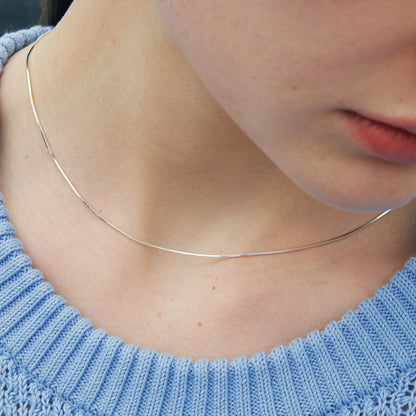 モイェン ネックレス：シルバー / MOYEN NECKLACE (SILVER)