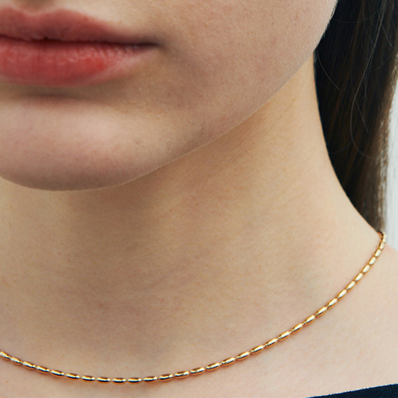 グロス リジ ネックレス：ゴールド / GROSS RIZI NECKLACE (GOLD)