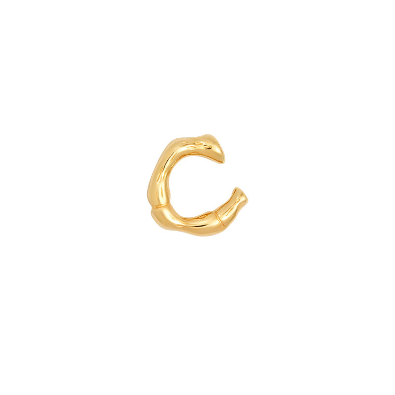 バンブー イヤカーフ：ゴールド / BAMBOU EARCUFF (GOLD)