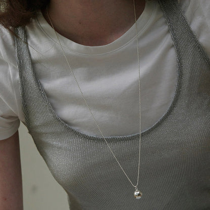 ヌーボ ネックレス：シルバー / NUVO NECKLACE (SILVER)