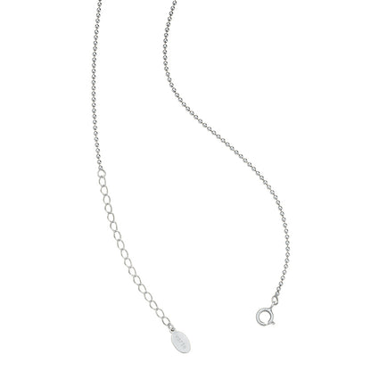 ヌーボ ネックレス：シルバー / NUVO NECKLACE (SILVER)