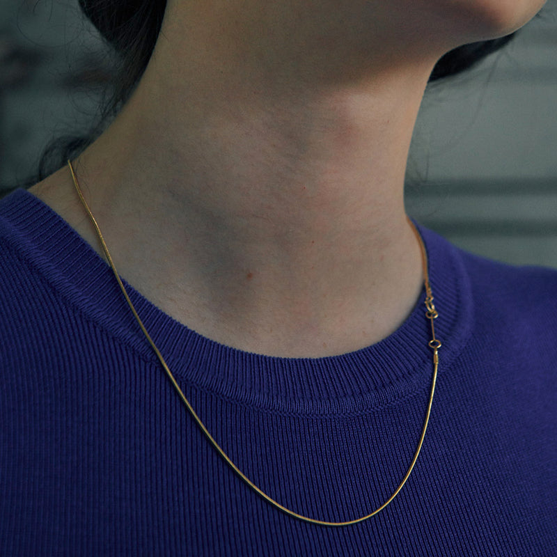 ソワール ネックレス：ゴールド / SOIR NECKLACE (GOLD)