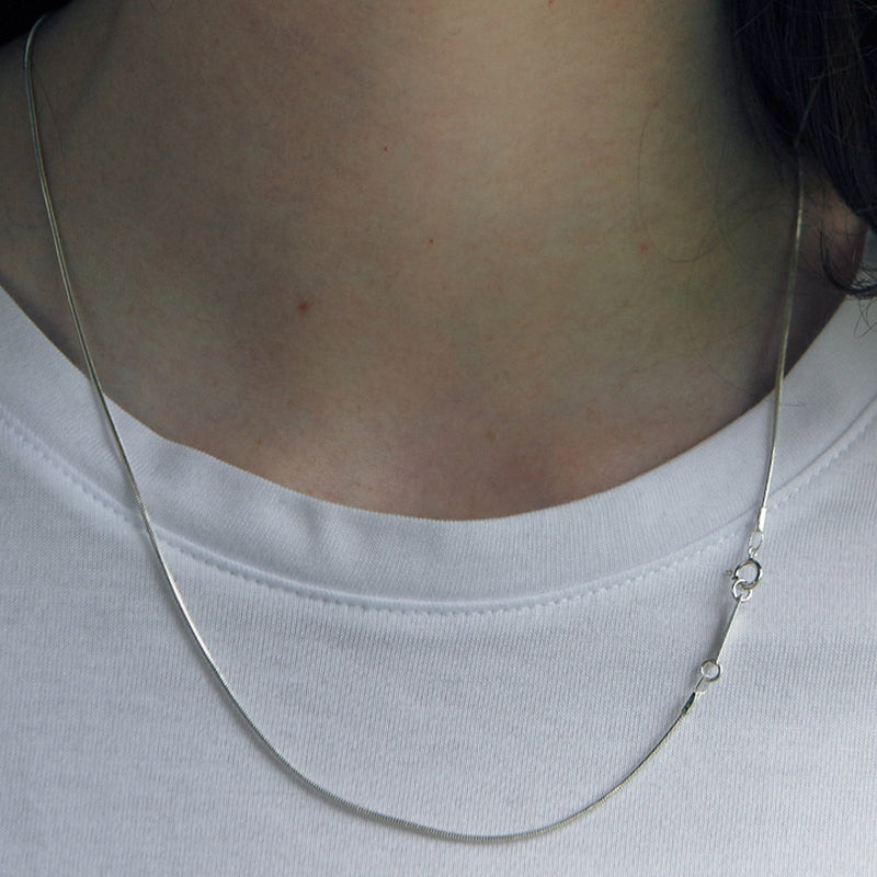 ソワール ネックレス：シルバー / SOIR NECKLACE (SILVER)