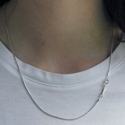 ソワール ネックレス：シルバー / SOIR NECKLACE (SILVER)