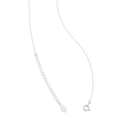 チュロ ネックレス：シルバー / CHURRO NECKLACE (SILVER)