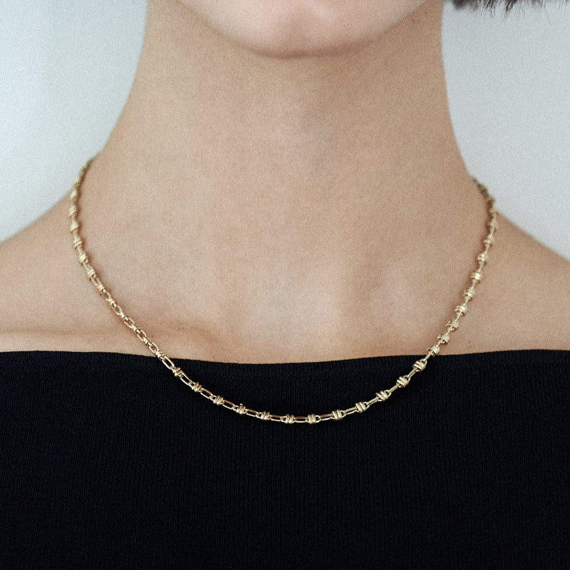 ファイン ノット ネックレス / FINE KNOT NECKLACE