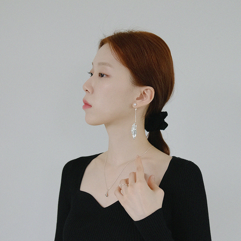 Morning glory necklace