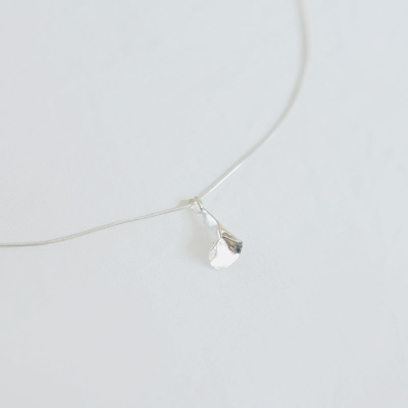 Morning glory necklace