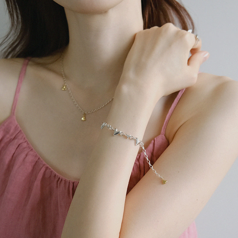 Heart Heart bracelet