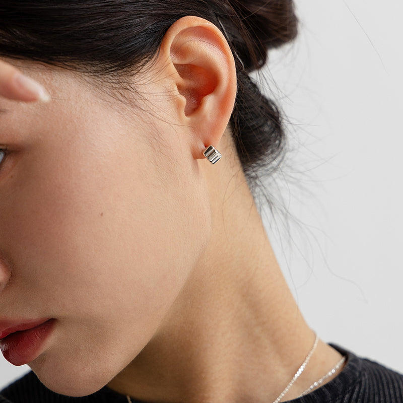 marshmallow earring