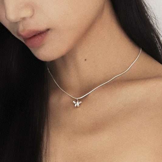 ミニ ノット ネックレス / mini knot necklace