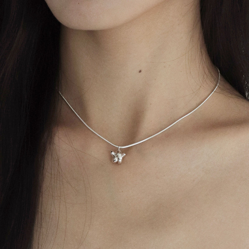 ミニ ノット ネックレス / mini knot necklace