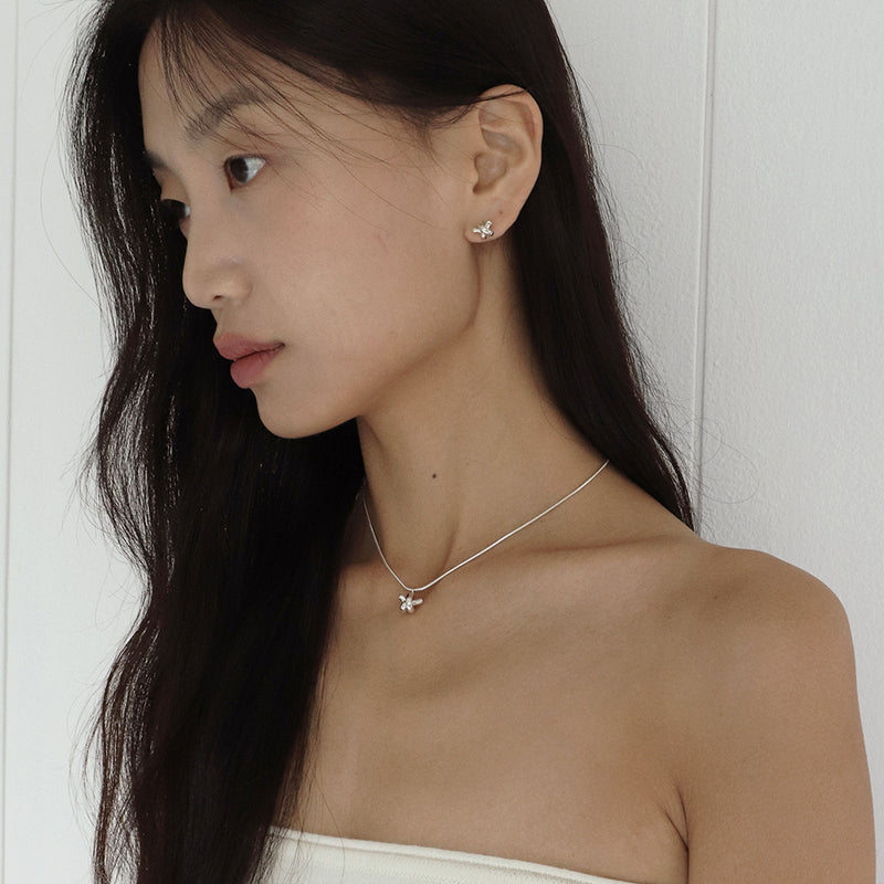 ミニ ノット ネックレス / mini knot necklace