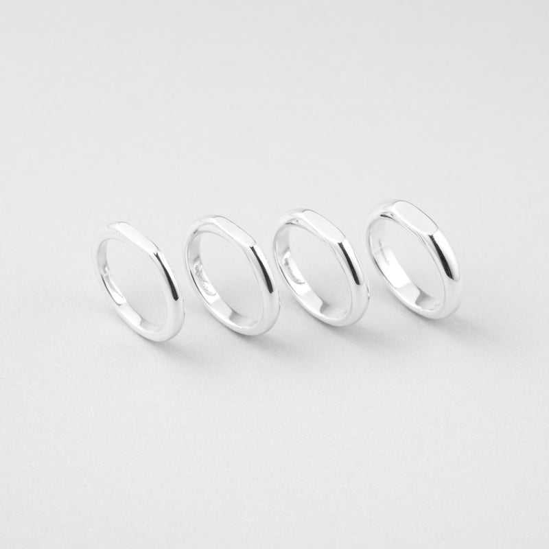 シルバー ベーシック フラット カッティング リング / Silver Basic Flat Cutting Ring