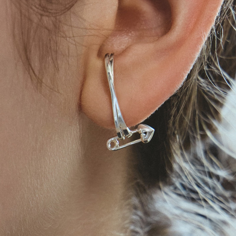 SCOUT セーフ バンド シルバー ピアス [シングル] / SCOUT SAFE BAND SILVER SINGLE EARRING