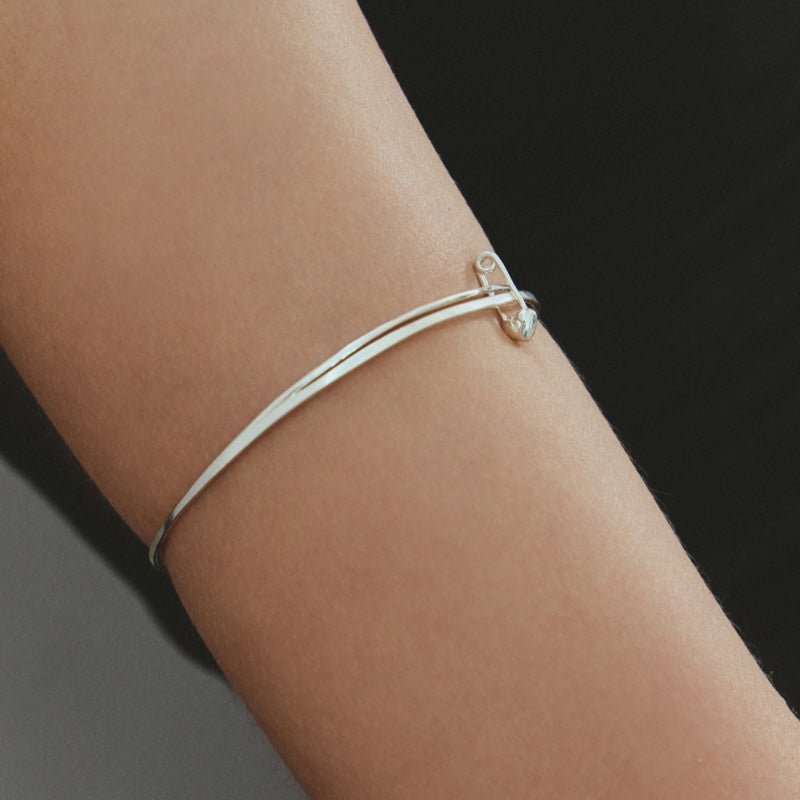 SCOUT セーフ バンド シルバー アーム バングル / SCOUT SAFE BAND SILVER ARM BANGLE