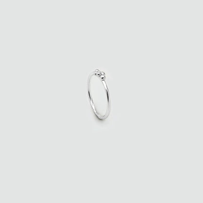 シルバーバブルウィアモンズリング / Silver Bubble Ring