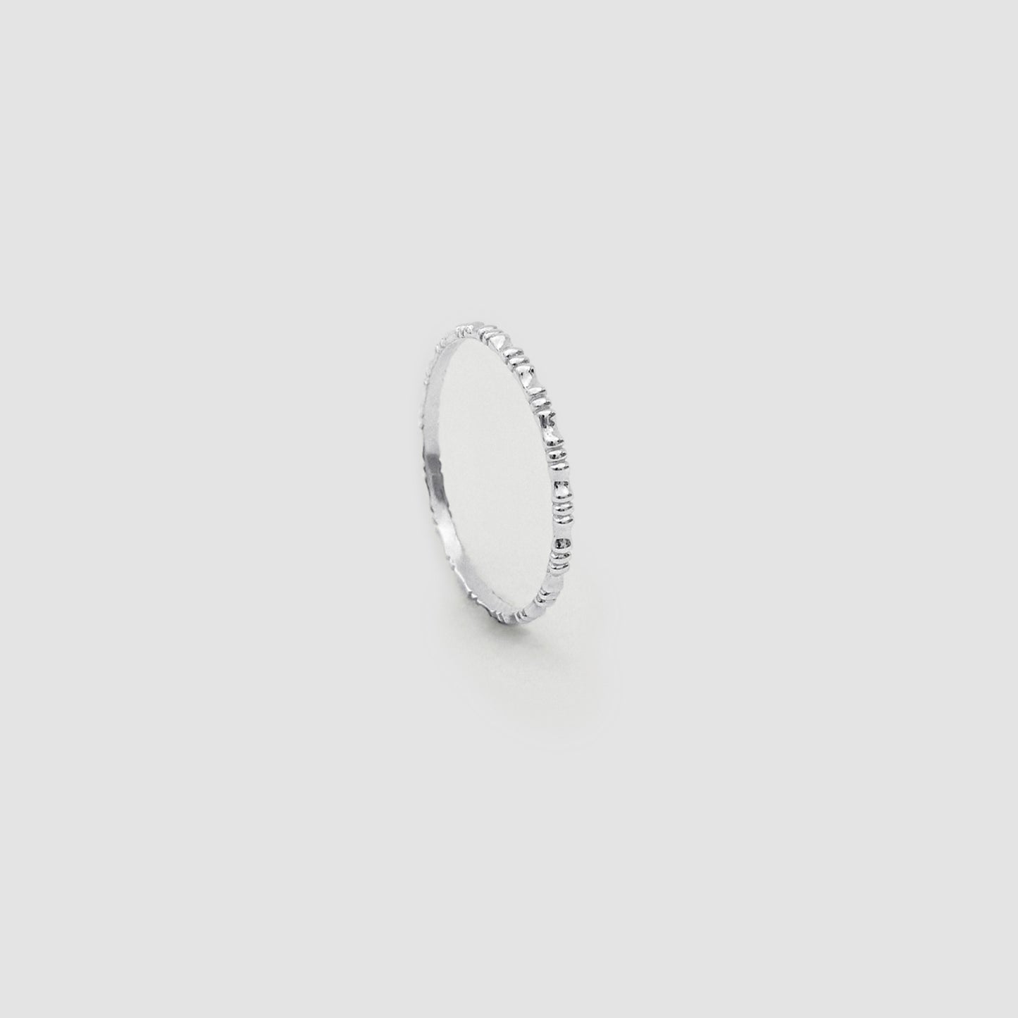 シルバーテクスチャウィアモンズリング / Silver Texture Ring