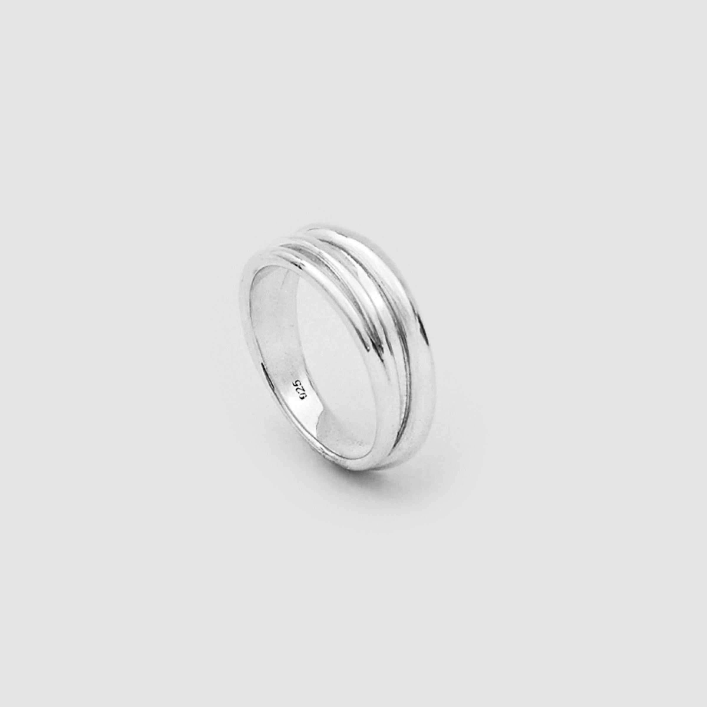 シルバーレイヤードウィアモンズリング / SIilver Layered Ring